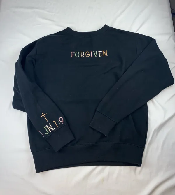 Faith Crewneck Black Size M - Image 3