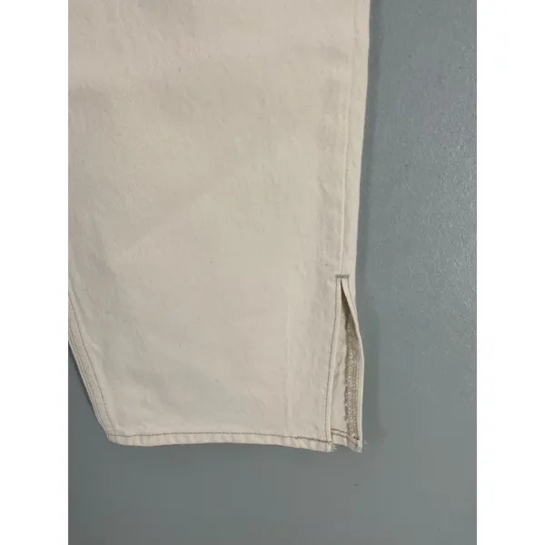 Abercrombie & Fitch Womens Jeans 90s Straight Ultra High Rise Side Slit 30 10R - Image 5