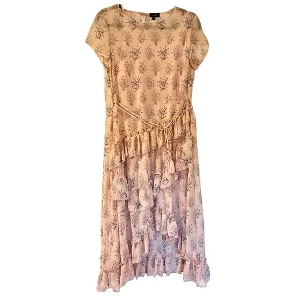 On twelfth floral ruffle shift dress size medium - Image 2