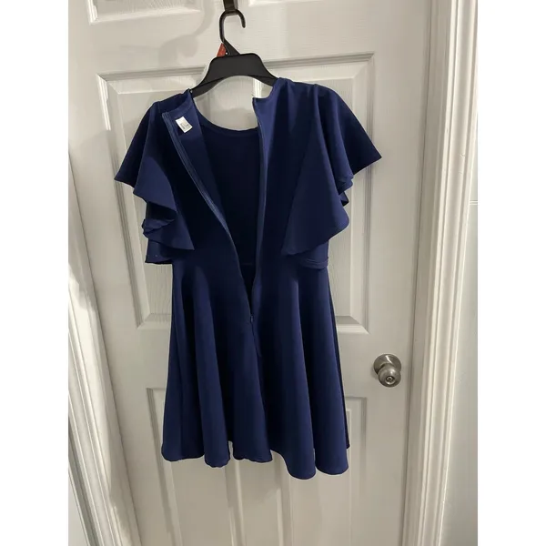 Navy Blue Dress Size L Size L - Image 3
