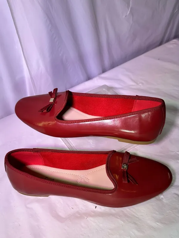 Patent Leather Bow Ballet Flat - Image 3
