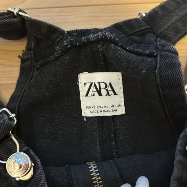 Zara Overall Dress - Image 3