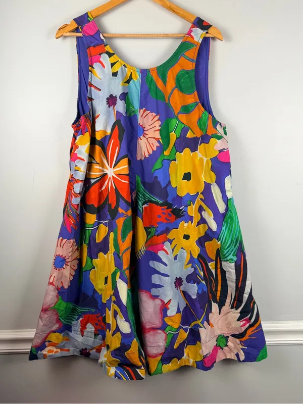 Anthropologie The Keiko Mini Dress by Maeve size XL - Image 3