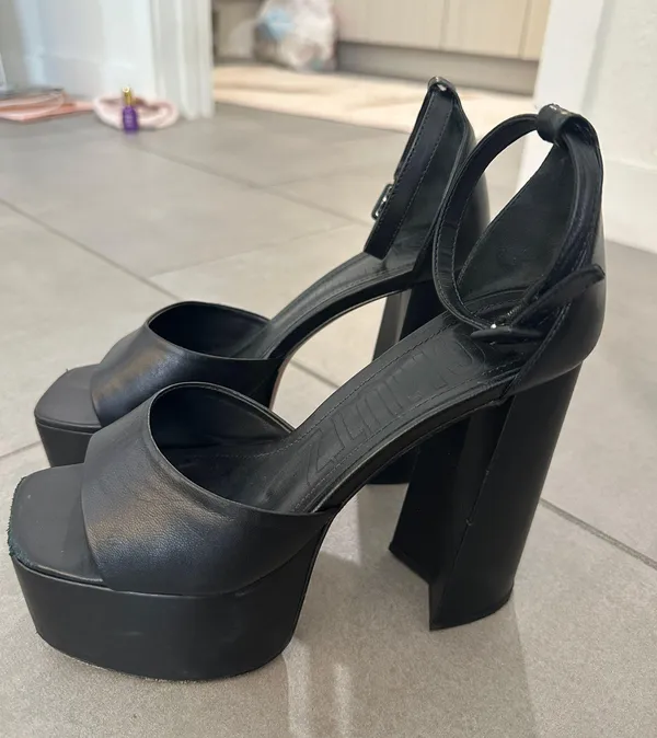 Schutz Platform heels Black - Image 2