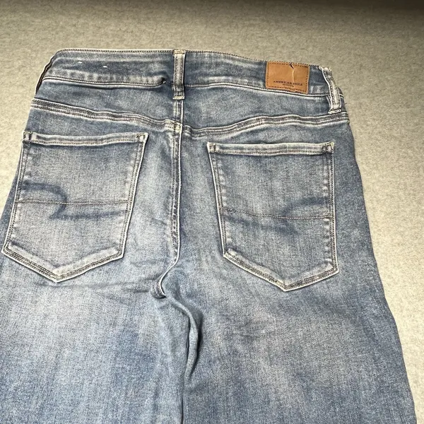 American Eagle Women's Super Stretch X High Rise Jegging Size 8 Regular - Image 7