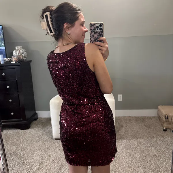 Cache Mini Dress Sequin - Image 4
