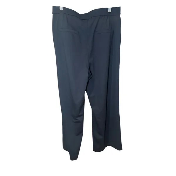 Halara NWT Flex DayStretch High‎ Waisted Pocket Straight Leg Work Pants Black XL - Image 4