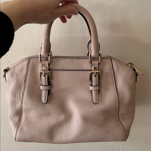Michael Kors Blush Leather Satchel - Image 3