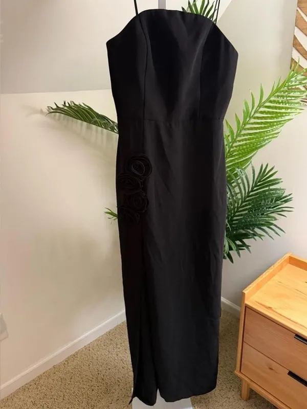 Amanda Uprichard x REVOLVE Wolfe Gown in Black Small - Image 3
