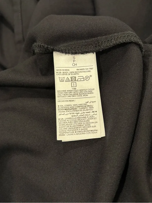NWT Old Navy black maxi skirt - Image 5