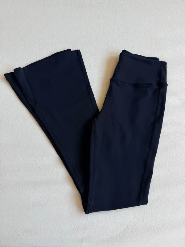 Splits59 Raquel High-Rise Flare Leggings Black - Image 2