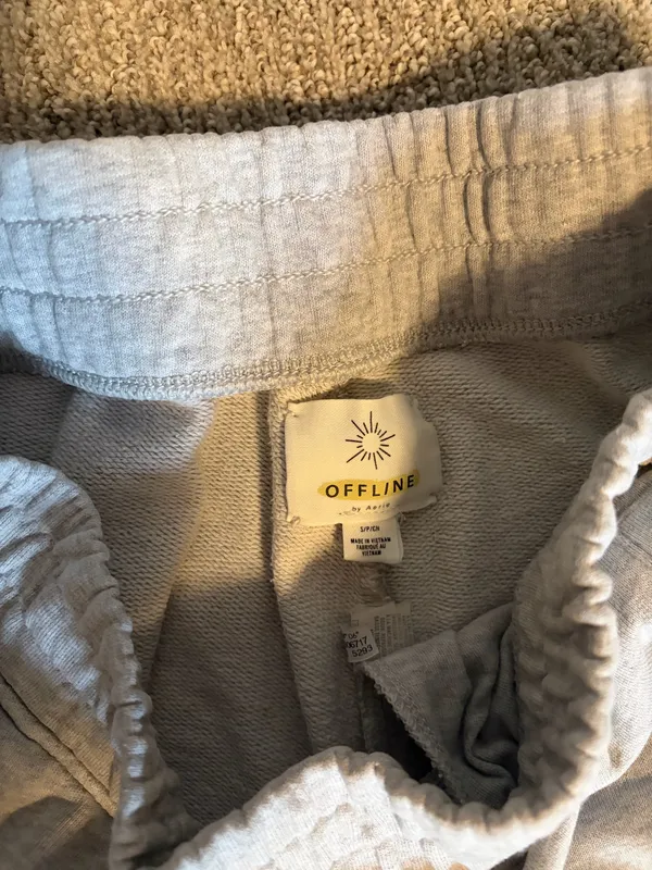 Aerie Sweatpants Grey - Image 2