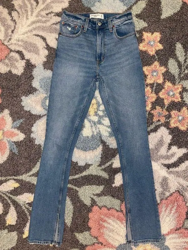 ABERCOMBIE the skinny high rise size 24 / 00L - Image 3