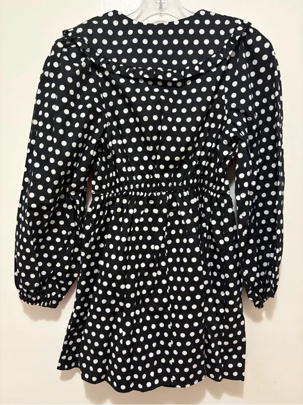 Miss Selfridge Petite Polka‎ Dot Print Mini Dress Sz. 6P NWT - Image 3