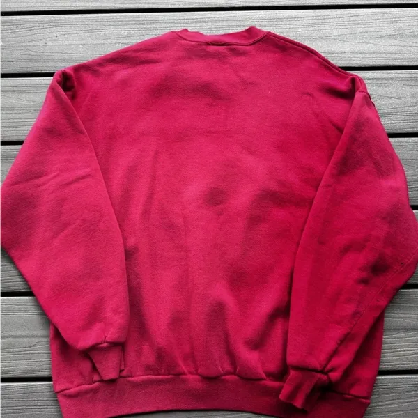 Vintage Jerzees Snowman Christmas Winter Crewneck size 2XL Made in‎ USA Cute - Image 8
