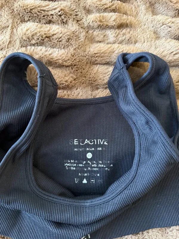 Set Active Ribbed Sports Bra - Image 3
