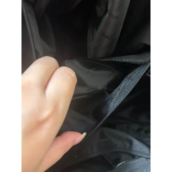 Lululemon Out of Range Black Duffle Overnight Gym Weekender Bag Unisex - Image 11