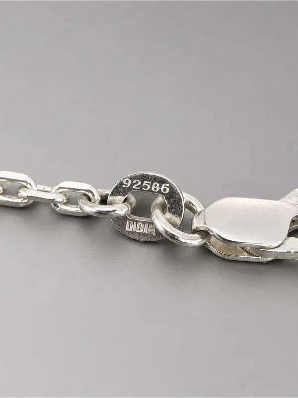 Sterling Silver Rolo Link Chain 18 Inch 4.4 Grams - Image 4