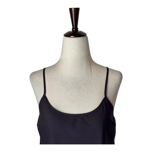 Veronica Beard‎ Tank Top Women XS Brown Silk Flowy Scoop Neck Camisole Luxury - Image 3