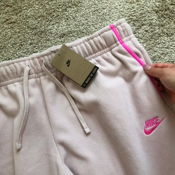 Nike Sportswear Club Fleece Mid-Rise Wide Leg Pants - Image 7