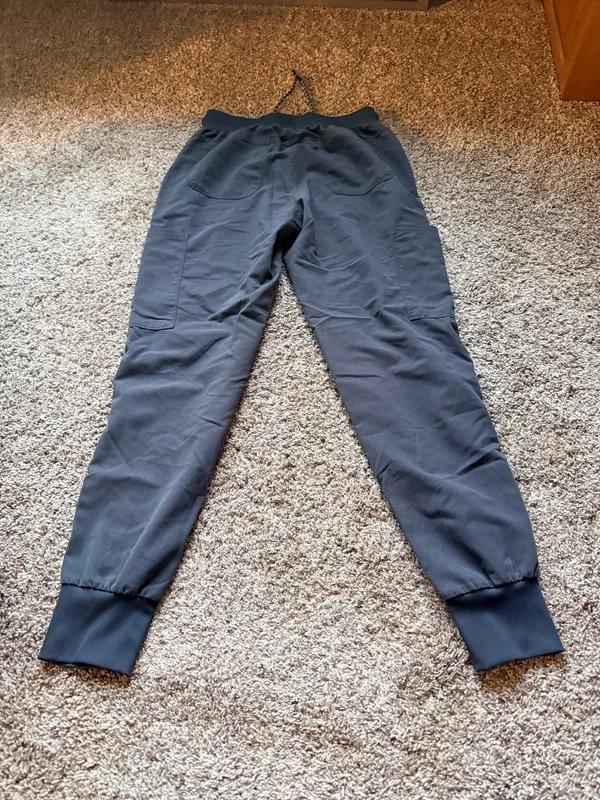 Beyond Scrubs Grey Jogger Pants Gray - Image 3
