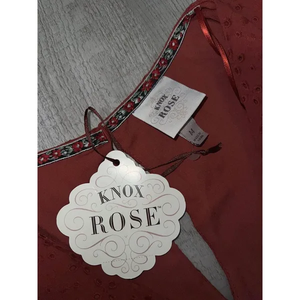 Knox rose fall burnt orange dress - Image 2