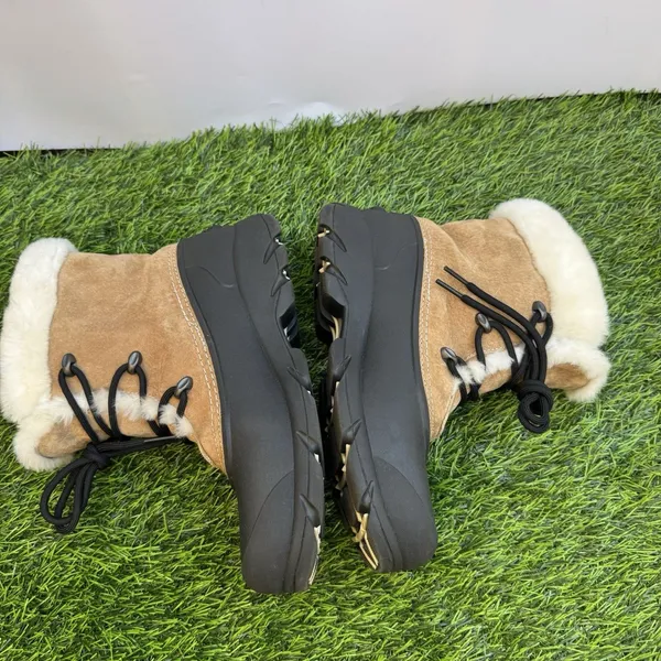 Sorel Snow Angel Lace Winter Boots NL1810-234 Tan Waterproof Womens Size 7 US - Image 7