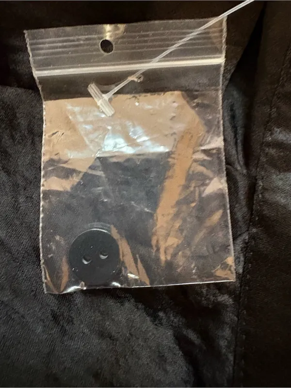 NWT Steve Madden Tori Black Satin Ruched Tie Waist Midi Dress Size 6 - Image 8