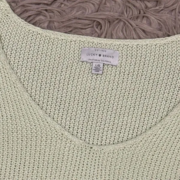 Lucky Brand Knit Sweater size large - Image 2