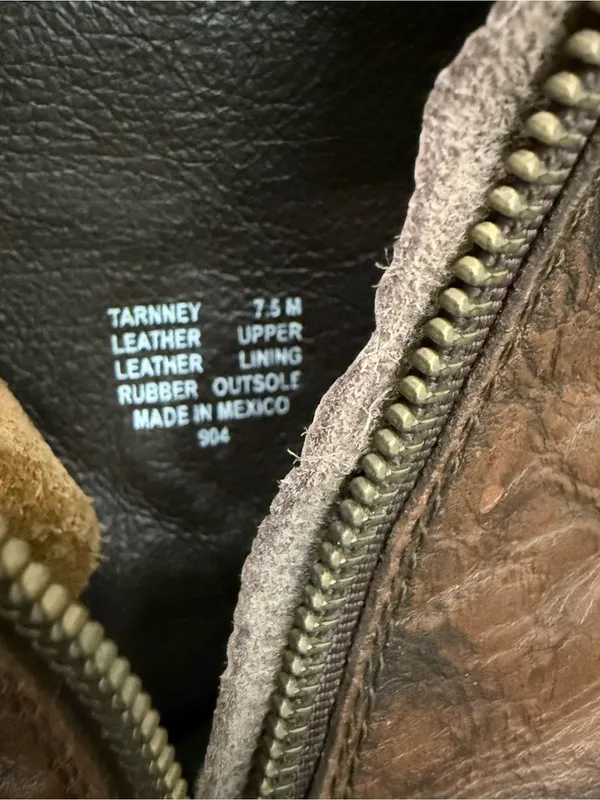 STEVE MADDEN “Tarnney” Distressed Brown Leather Studded Moto Boots Size 7.5M - Image 13