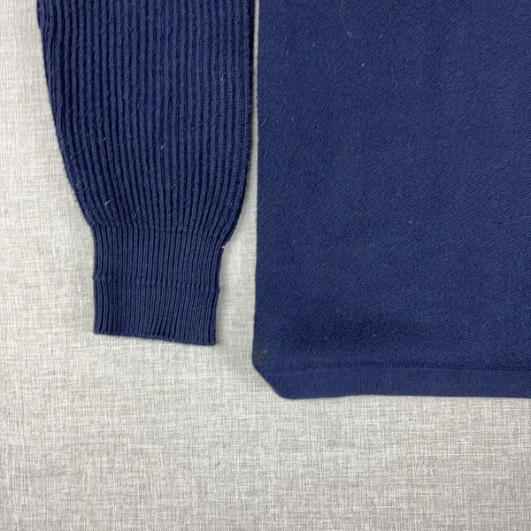 Vince Sweater Womens‎ XS Blue 100% Cotton Crew Neck Raglan Pullover Lightweight - Image 2