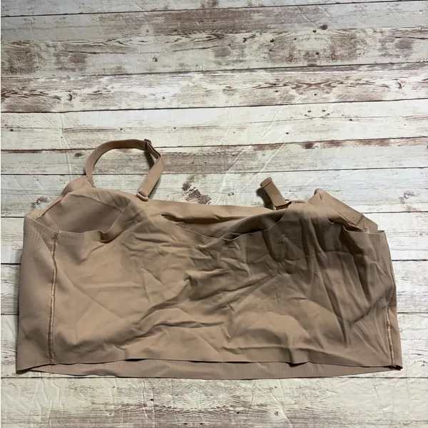 True & Co. Bralette Removeable Pads Beige Neutral Size XL - Image 2