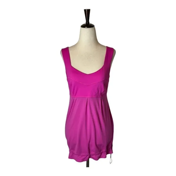 Lululemon Tame‎ Me Tank Womens 6 Pink Paris Perfection Lightweight Athletic Top - Image 3