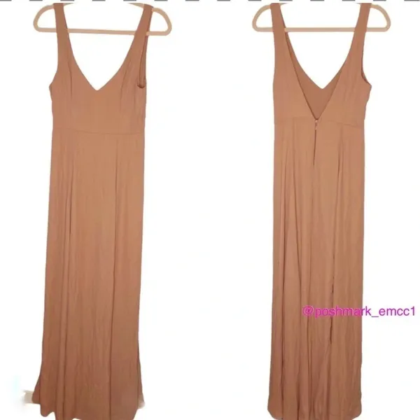 Show Me Your Mumu Jenn Maxi Dress Gown Blush Mauve v6x - Image 6