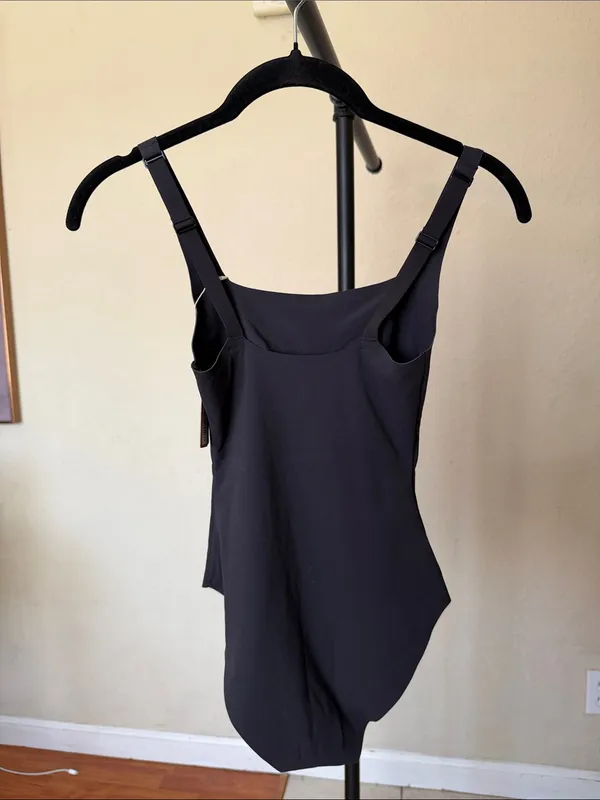 Skims NAKED SCOOP BRIEF BODYSUIT Color: Onyx NWT XXS - Image 5