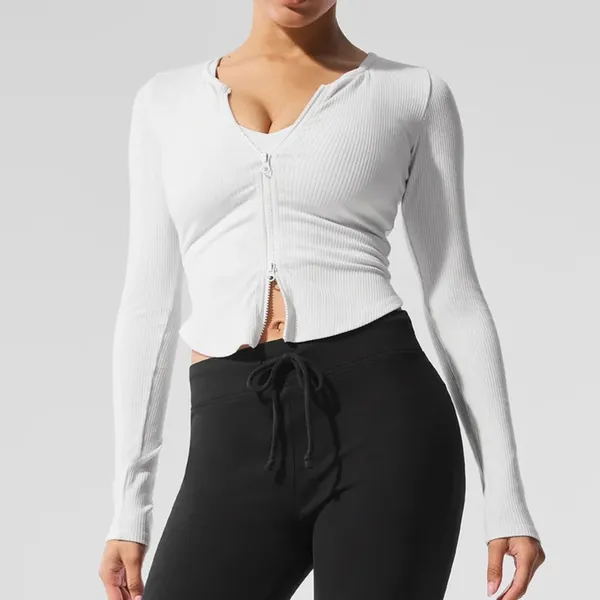 Alo Yoga Ribbed Stardust Long Sleeve - Image 7