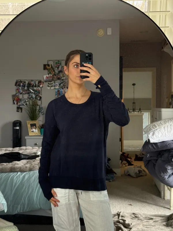 Oversized Athleta Sweatshirt - Image 2