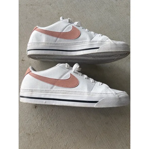 Nike Court Legacy‎ Next Nature Women White Rose Gold Sneakers DH3159-101 - Image 3