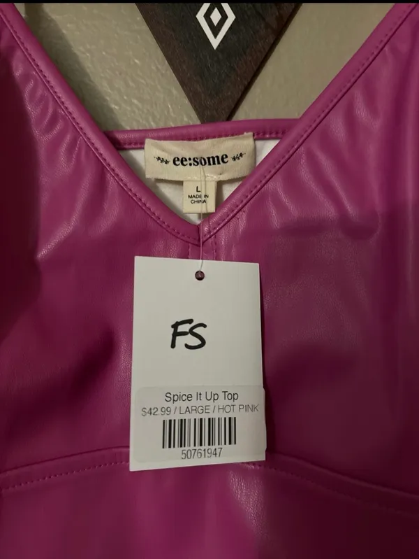 ee:some Pink Crop Top - Image 2