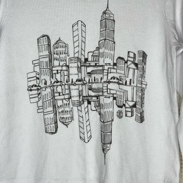 Element Eden Thermal Shirt White Size M - Image 3