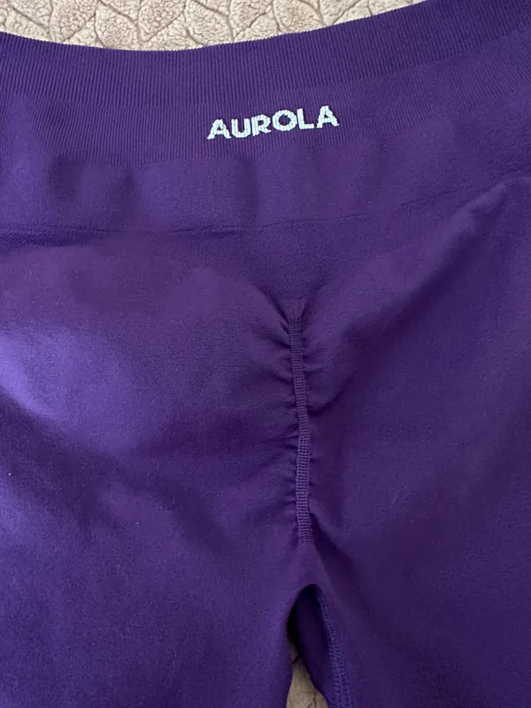 Amazon AUROLA Scrunch Athletic Biker Shorts - Image 2