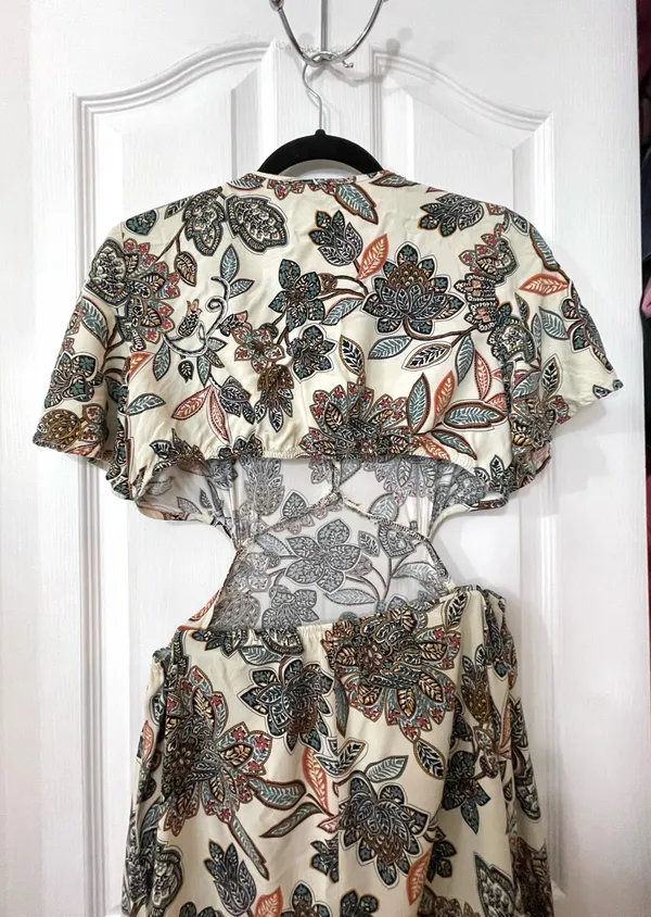 RusttyDustty Floral Print Midi Dress - Image 7