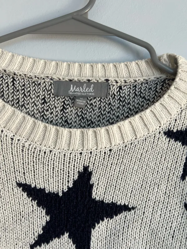Marled Reunited Star Sweater - Image 2