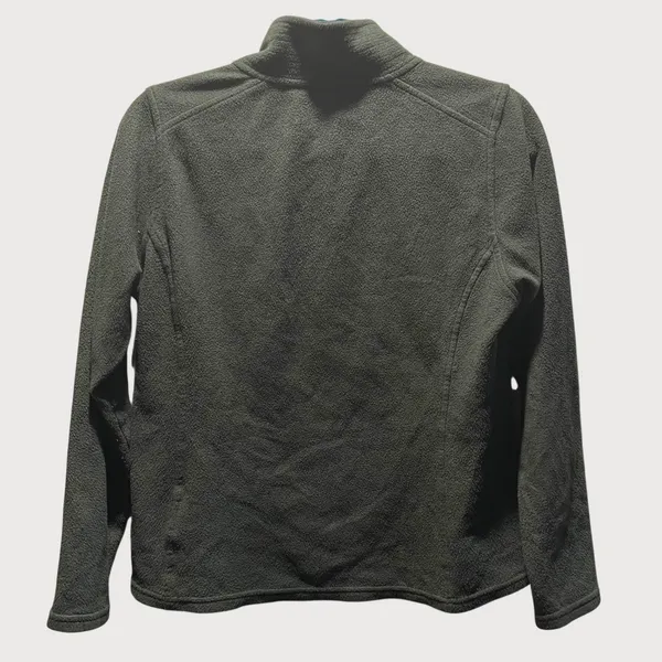 The North Face Womens Fleece 1/4 Zip Pullover Top Green Size‎ Medium - Image 3