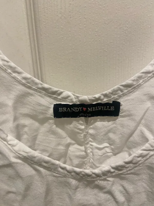 Brandy Melville Tank Top White - Image 2