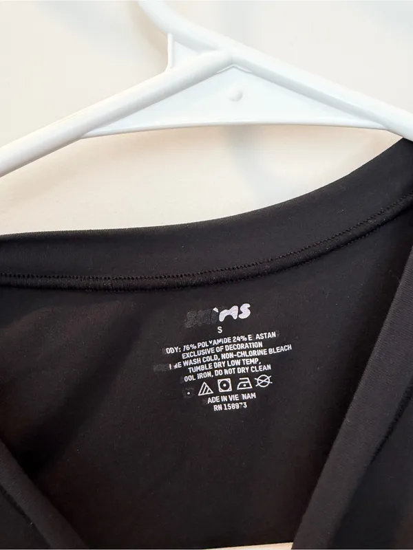 SKIMS Women's Short Sleeve Crew Tee - Black - Image 3