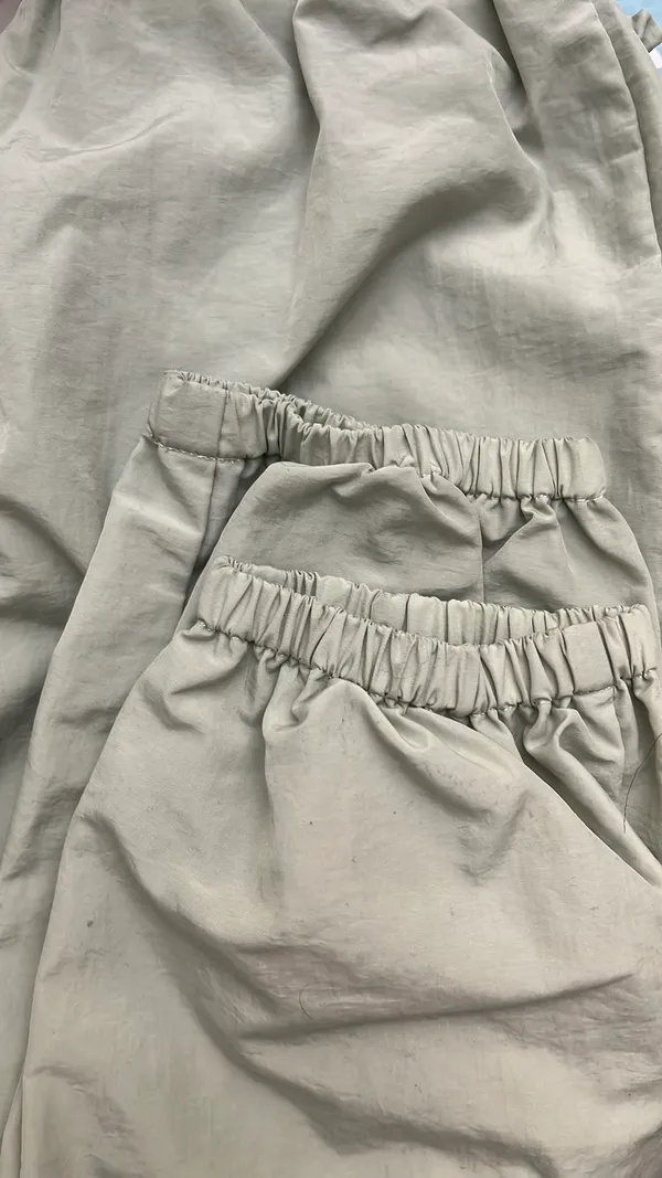 White Fox cargo pants grey new with tags - Image 5
