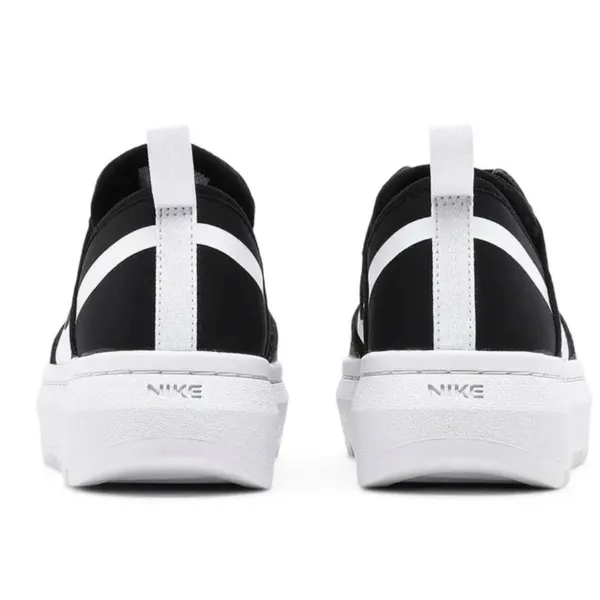 Nike Court Vision Alta TXT Size 7.5 Black/White Shoes Women CW6536-001 - Image 3