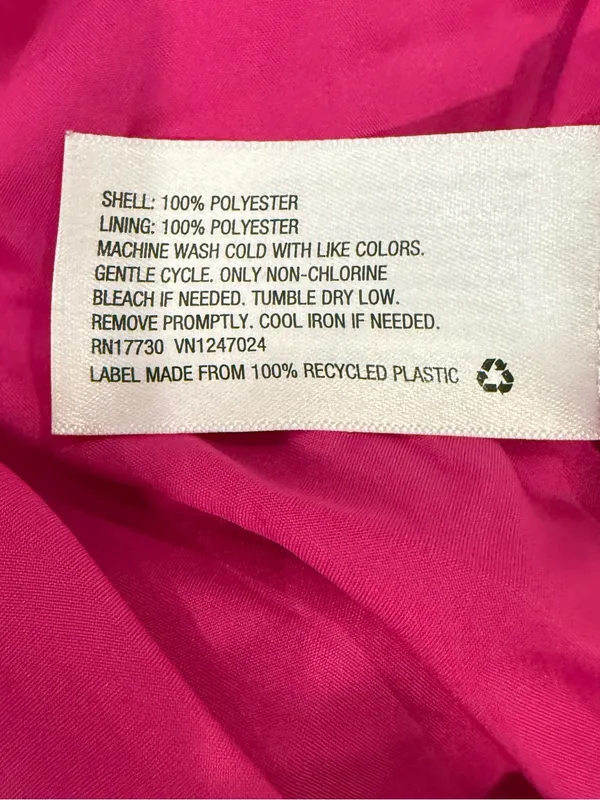 Vibrant A New Day Fuchsia Pleated Accordion Midi Skirt - Size XL - Image 4