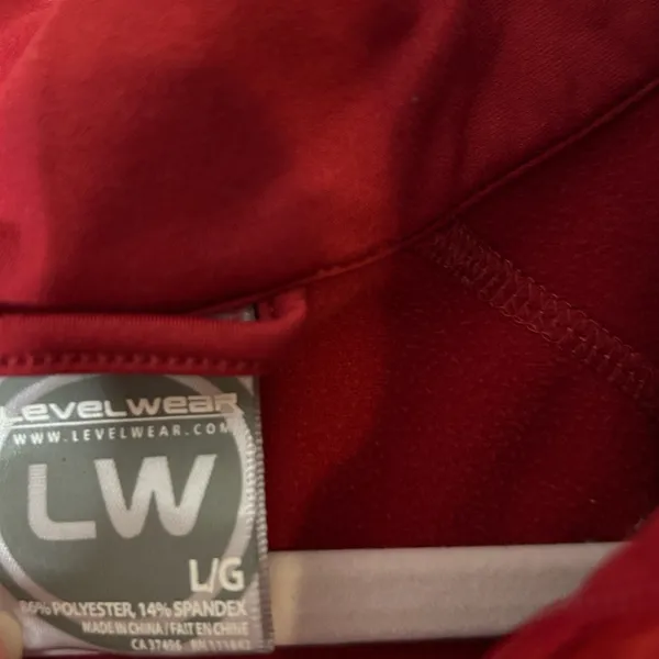 Crimson Tide Levelwear 1/4 Zip Pullover – Size L/G - Image 5